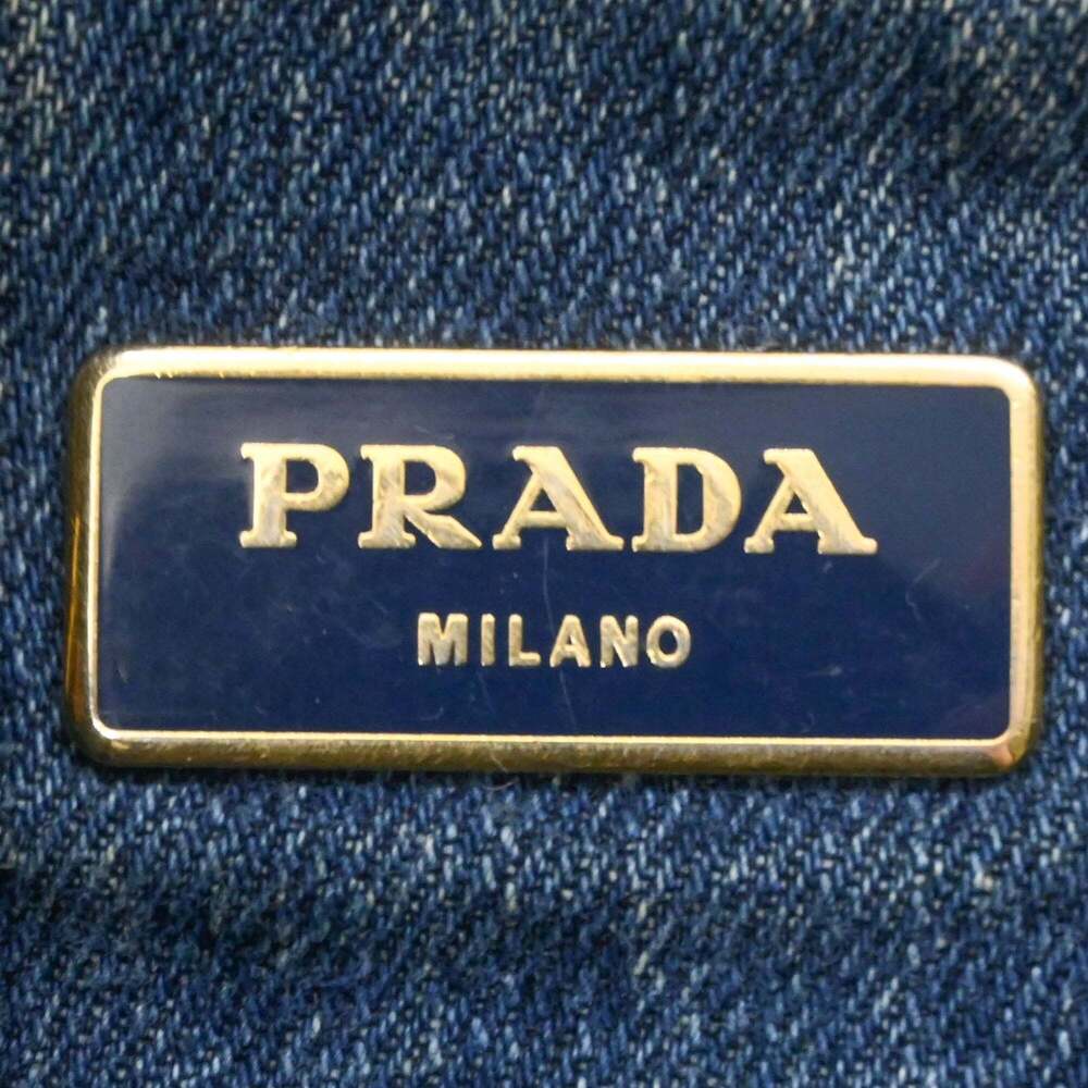 PRADA Blue Shoulder Bag - Picture 9 of 16
